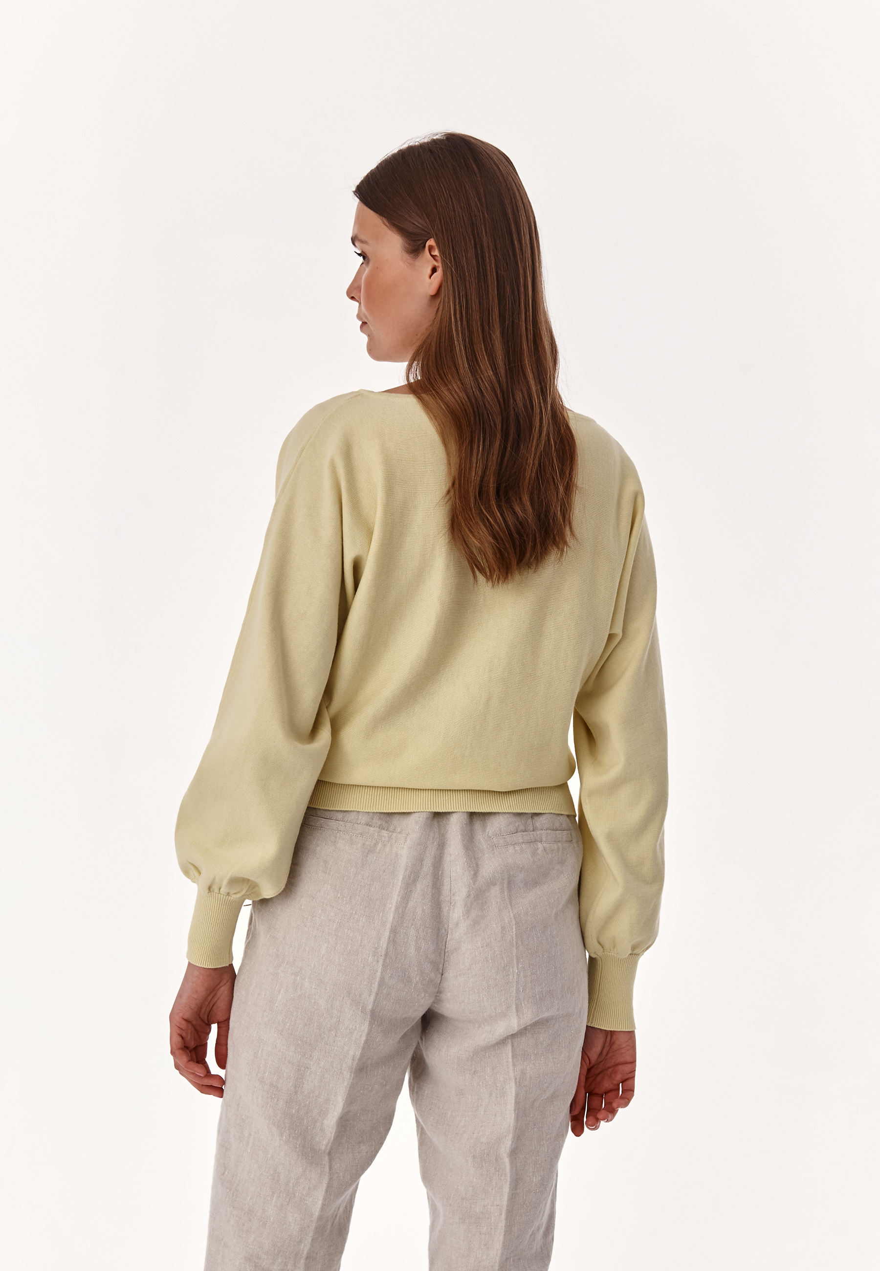 SWETER DAMSKI LAGUNA ŻÓŁTY 2