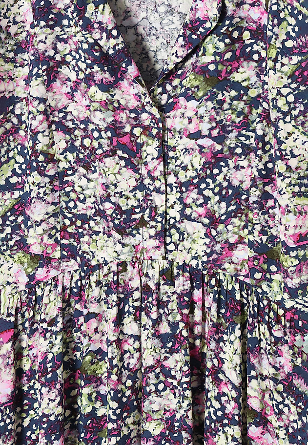 DÁMSKÉ MIDI ŠATY S KVĚTINAMI WAKU DÁMSKÉ MIDI ŠATY S KVĚTINAMI WAKU VÍCEBAREVNÝ 6