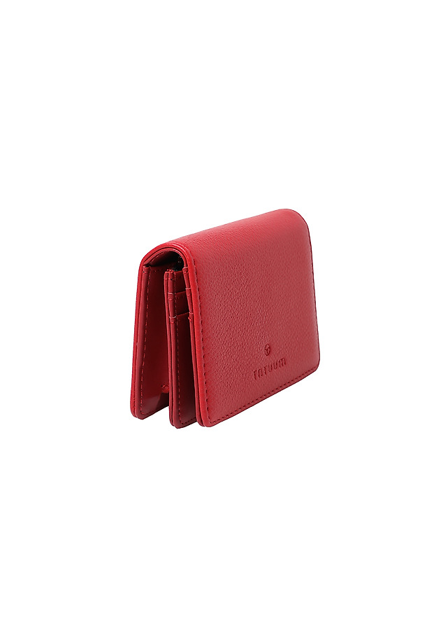 SMALL LADIES' WALLET WITH DIVIDERS — LETIKA 1 SMALL LADIES' WALLET WITH DIVIDERS — LETIKA 1 CZERWONY 3