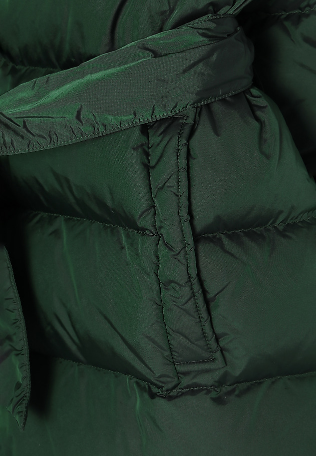 DAMSKA PUFFER JAKNA S KRAVATO ZOA DAMSKA PUFFER JAKNA S KRAVATO ZOA ZELENA 10