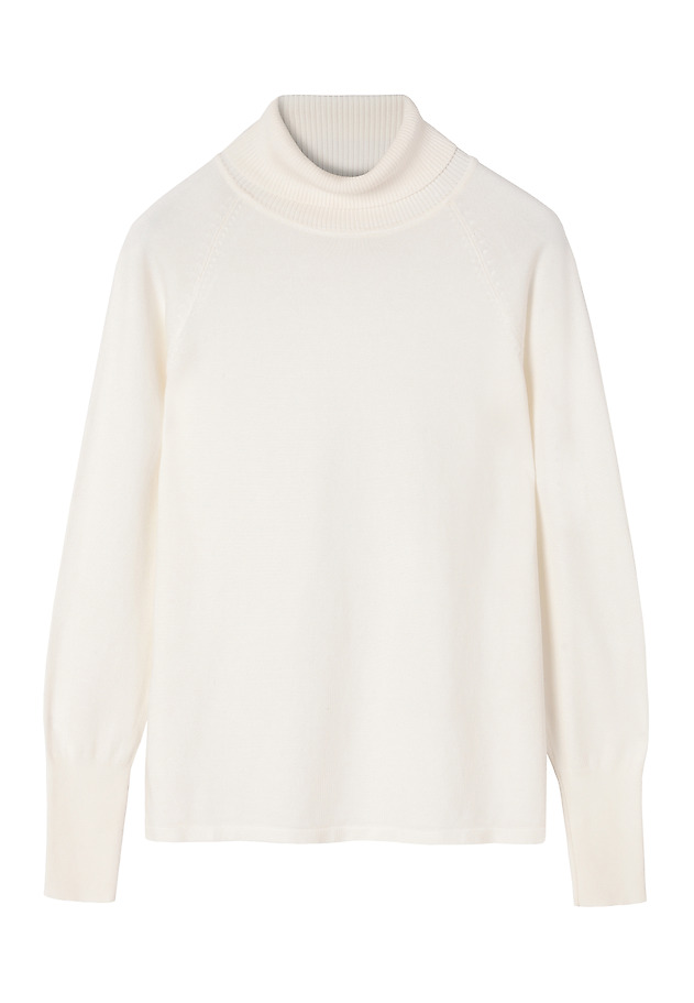 CLASSIC TURTLENECK JUMPER - NEKOKI CLASSIC TURTLENECK JUMPER - NEKOKI ECRU 5