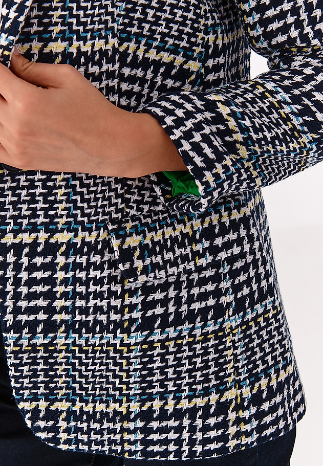 LADIES' CHECKED JACKET - ALESANDRIA LADIES' CHECKED JACKET - ALESANDRIA MULTICOLOR 5