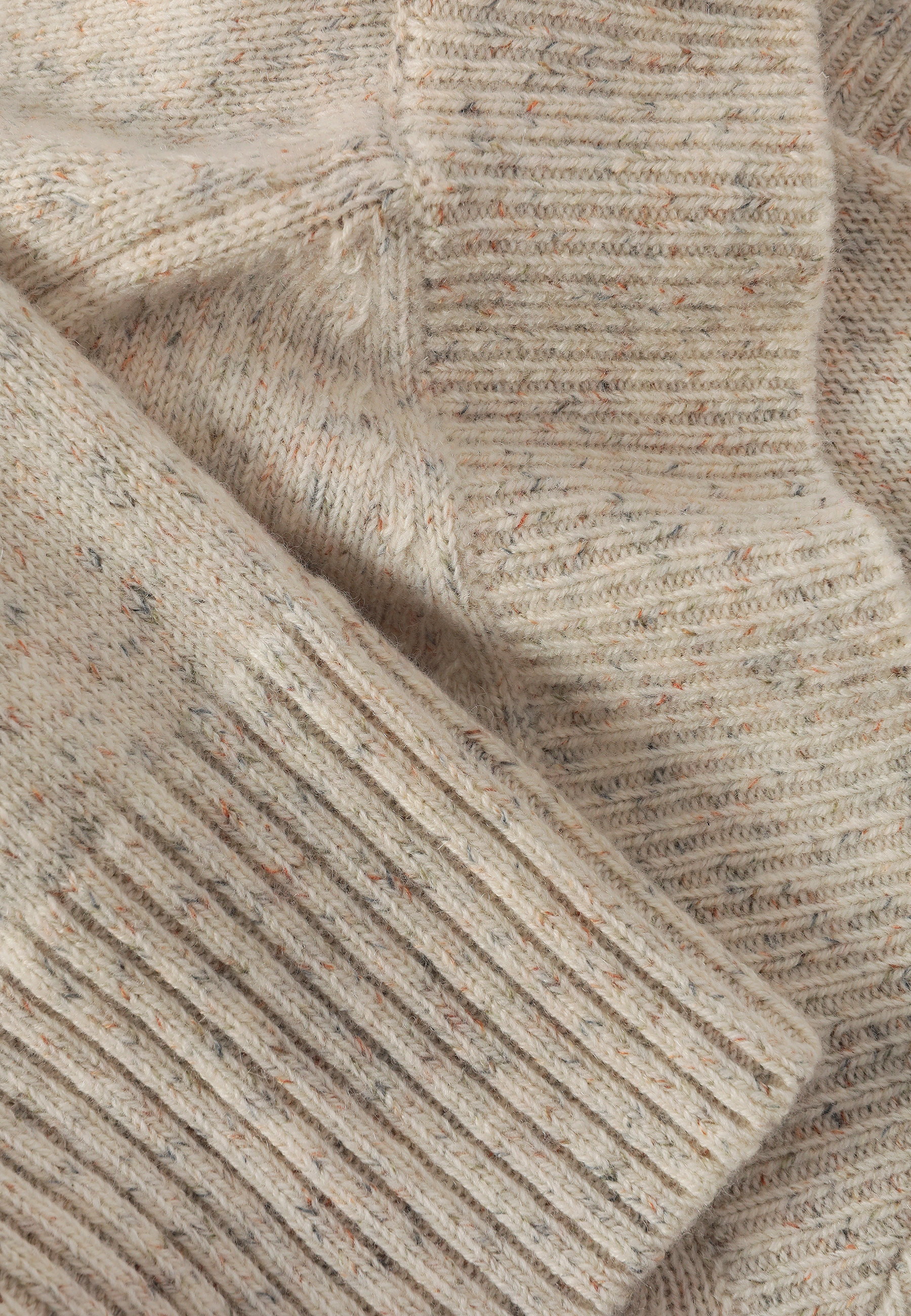 WOOL JUMPER WITH SLITS - INOLA ECRU 2