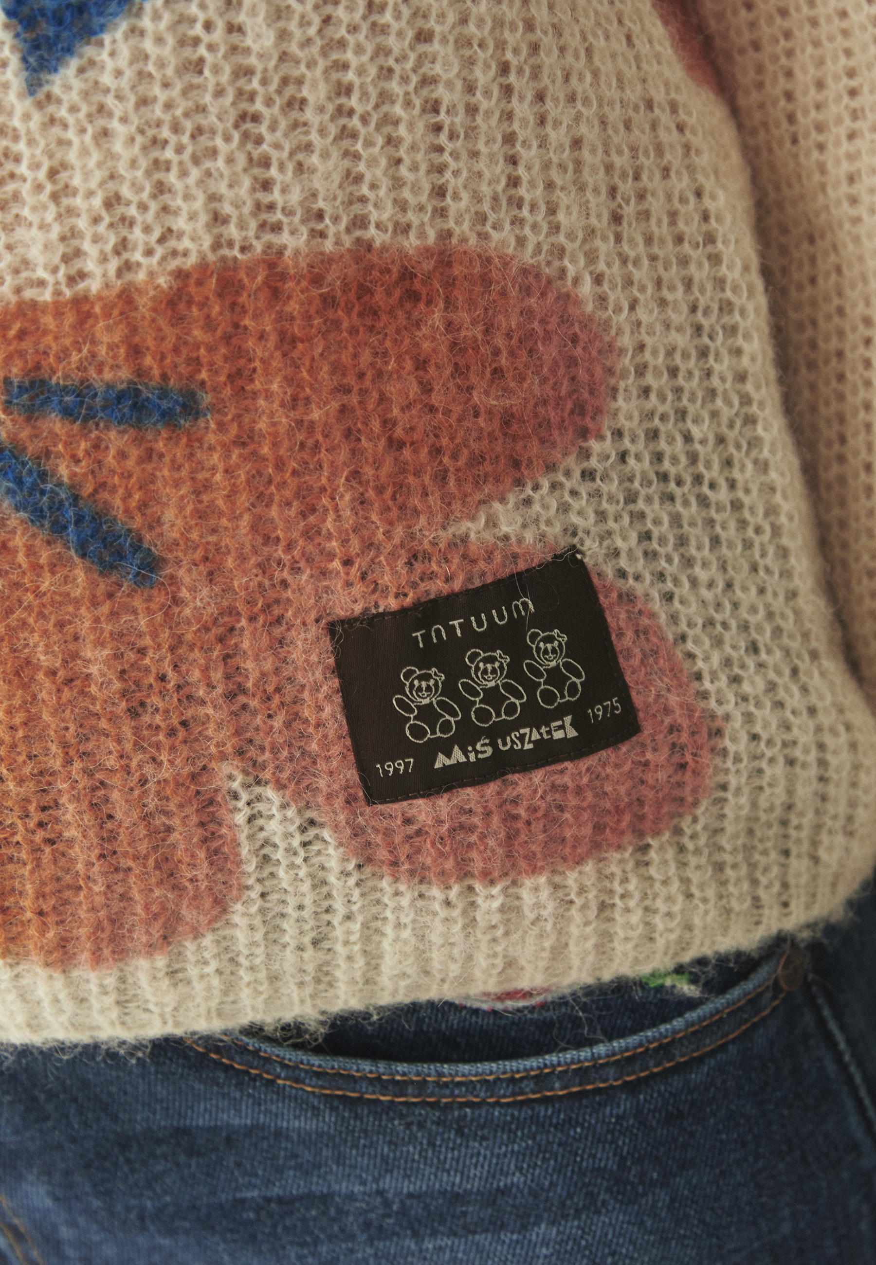 BAJKOWY SWETER Z WEŁNĄ I ALPAKĄ -TALE MULTIKOLOR 2