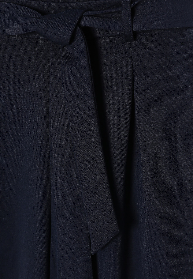 LADIES’ TROUSERS WITH A TIED STRING - ZAMIRIA 1 LADIES’ TROUSERS WITH A TIED STRING - ZAMIRIA 1 GRANATOWY 6
