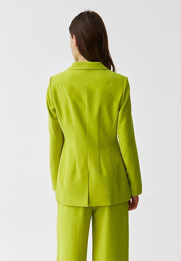 LADIES’ DOUBLE-BREASTED JACKET WITH A LINING - ADA LADIES’ DOUBLE-BREASTED JACKET WITH A LINING - ADA ZIELONY 4