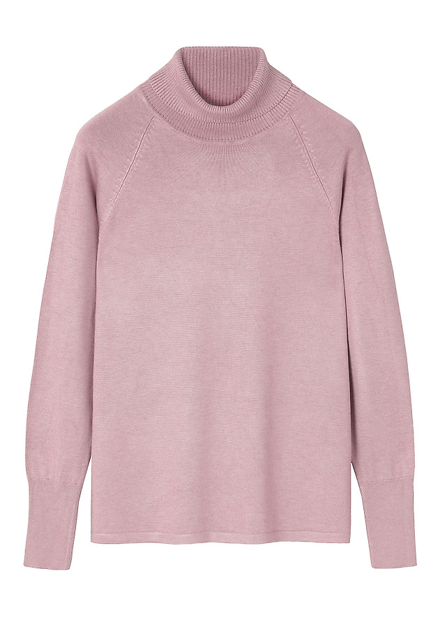 KLASSZIKUS TURTLE NECK HOSSZÚ UJJÚ PULÓVER - NEKOKI KLASSZIKUS TURTLE NECK HOSSZÚ UJJÚ PULÓVER - NEKOKI LILA 7