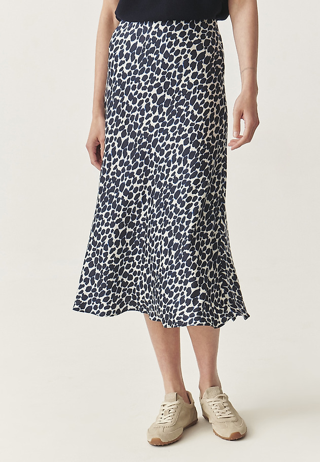 SATIN VISKOZ MIDI SZOKNYA - SATINI SATIN VISKOZ MIDI SZOKNYA - SATINI TÖBBSZÍNŰ 3
