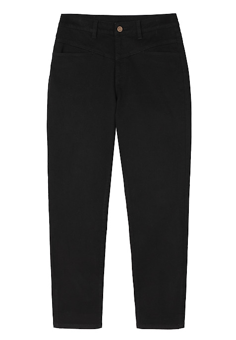 DENIM SLIM FIT TROUSERS - YOKO 2 BLACK 2