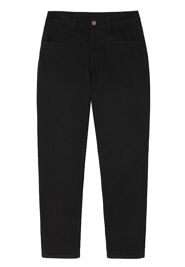 DENIMOWE SPODNIE SLIM FIT - YOKO 2 DENIMOWE SPODNIE SLIM FIT - YOKO 2 CZARNY 5