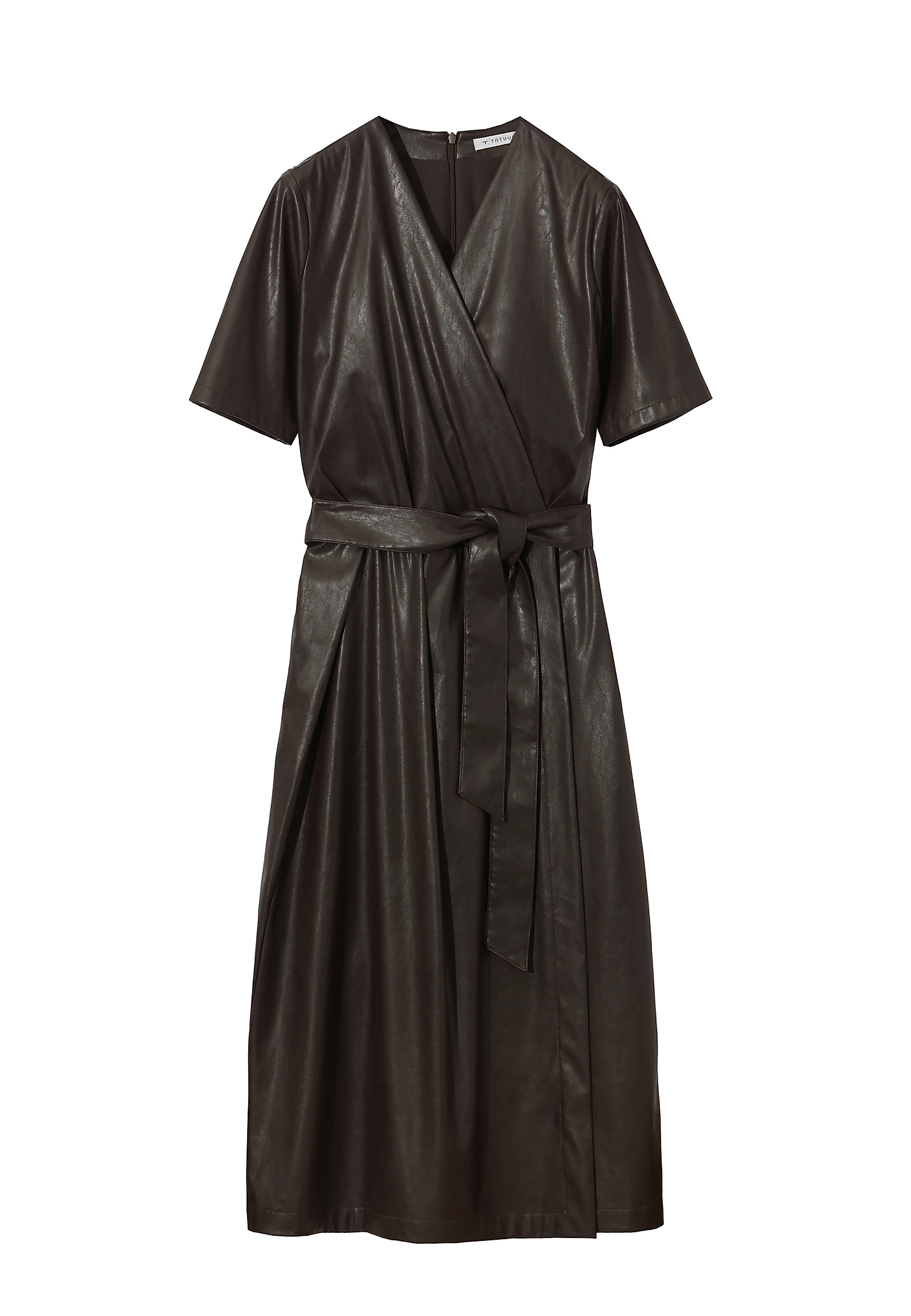 KOPERTOWA SUKIENKA MAXI OZIMI KOPERTOWA SUKIENKA MAXI OZIMI BRĄZOWY 82492