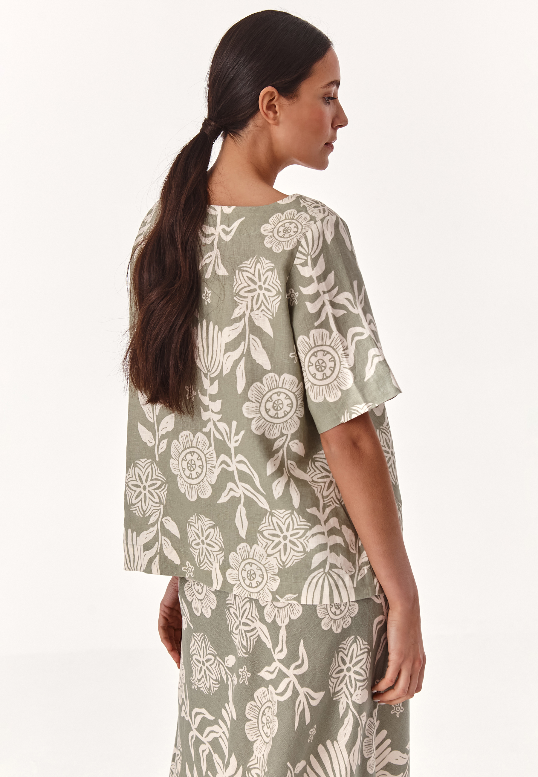 dámska blúzka látková MATYLDANA