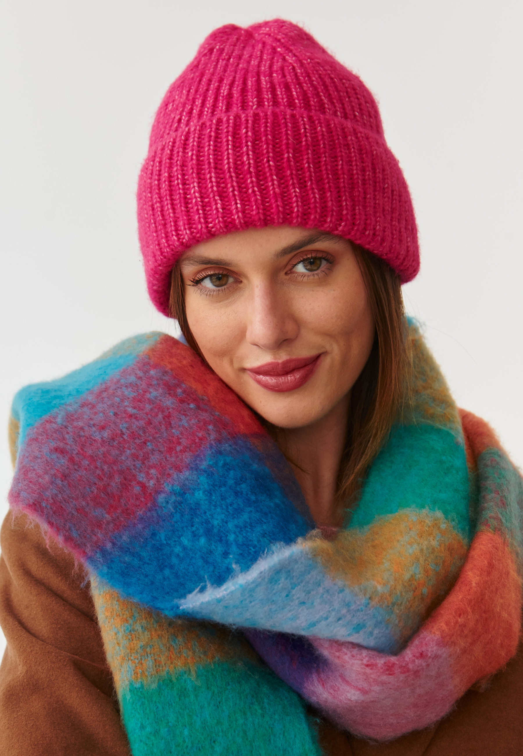 ニットキャップ・ビーニー POESIE D'AME : 24FW / ROSA KNIT BEANIE (2COLORS) POESIE D'AME : 24FW / ROSA KNIT BEANIE (2COLORS) (POESIE D