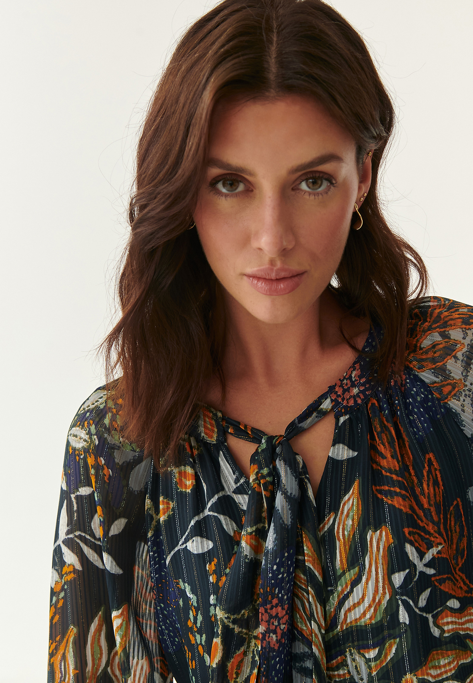 LADIES' FLARED BLOUSE LILLY 1 LADIES' FLARED BLOUSE LILLY 1 MULTICOLOR 82832