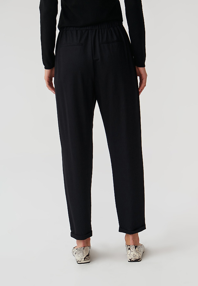 LADIES' TROUSERS WITH A FASTENING ZAMIRIA LADIES' TROUSERS WITH A FASTENING ZAMIRIA CZARNY 3