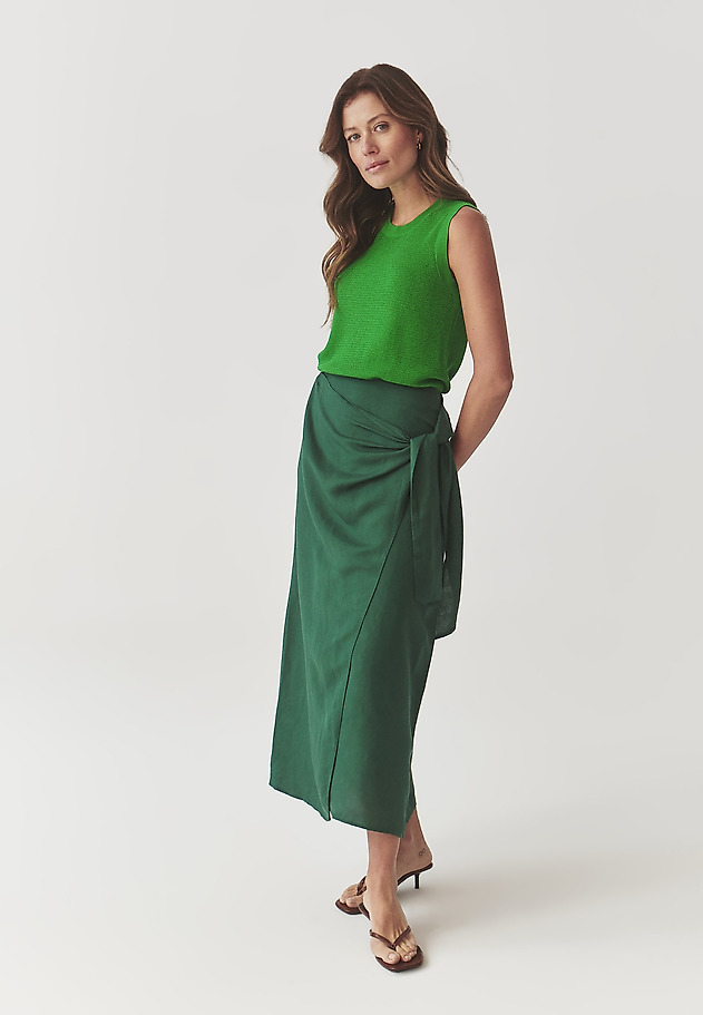 ŽENSKA BLUZA BREZ ROKAVOV - FAYA ŽENSKA BLUZA BREZ ROKAVOV - FAYA ZELENA 2