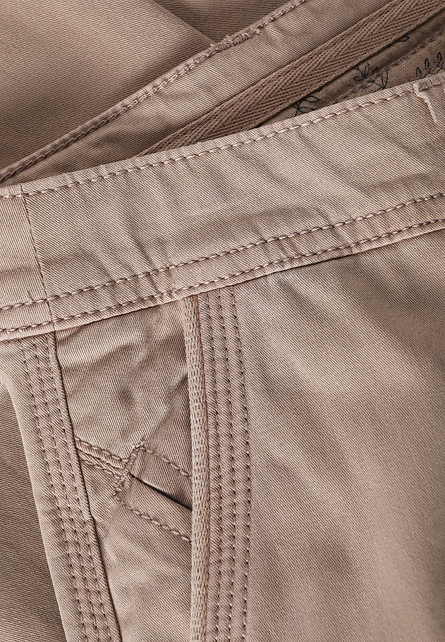 PANTALONI DE DAMĂ, DIN ȚESĂTURĂ, CU BUZUNARE DECORATIVE - HINO PANTALONI DE DAMĂ, DIN ȚESĂTURĂ, CU BUZUNARE DECORATIVE - HINO BEJ 6