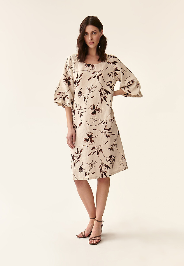 LADIES' LINEN DRESSMILENA LADIES' LINEN DRESSMILENA MULTIKOLOR 1
