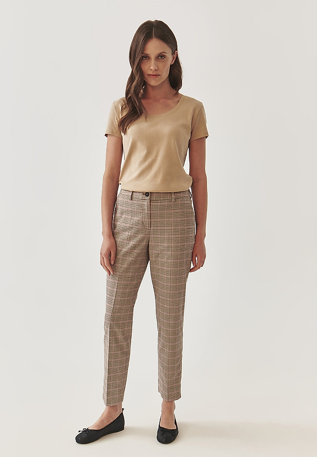 LADIES’ CHECKERED TROUSERS - RIMI LADIES’ CHECKERED TROUSERS - RIMI MULTIKOLOR 5