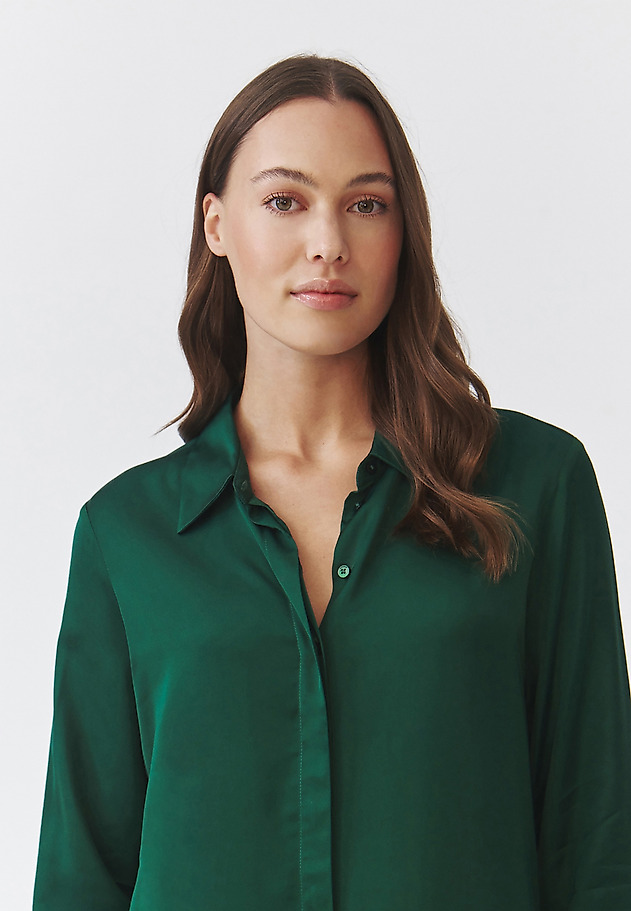 LADIES' SATIN SHIRT— NIKALI 5 LADIES' SATIN SHIRT— NIKALI 5 ZIELONY 4