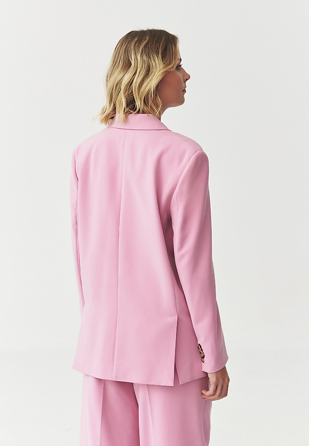 OVERSIZED BLAZER — SEKORKI OVERSIZED BLAZER — SEKORKI RÓŻOWY 4