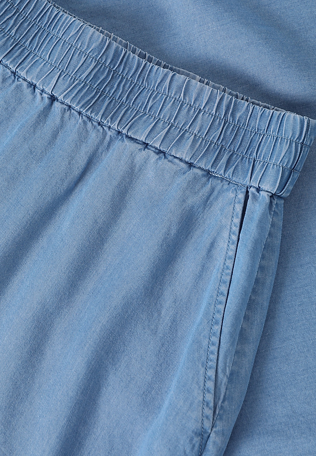 LONG LYOCELL SKIRT — SAND 3 LONG LYOCELL SKIRT — SAND 3 NIEBIESKI 7