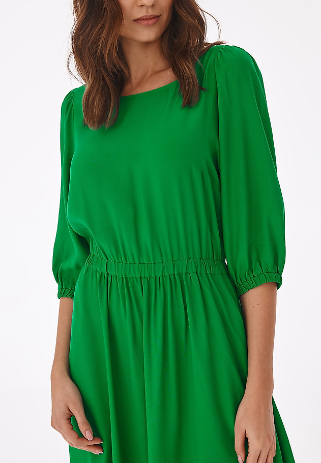 VISCOSE DRESS RIS VISCOSE DRESS RIS GREEN 4