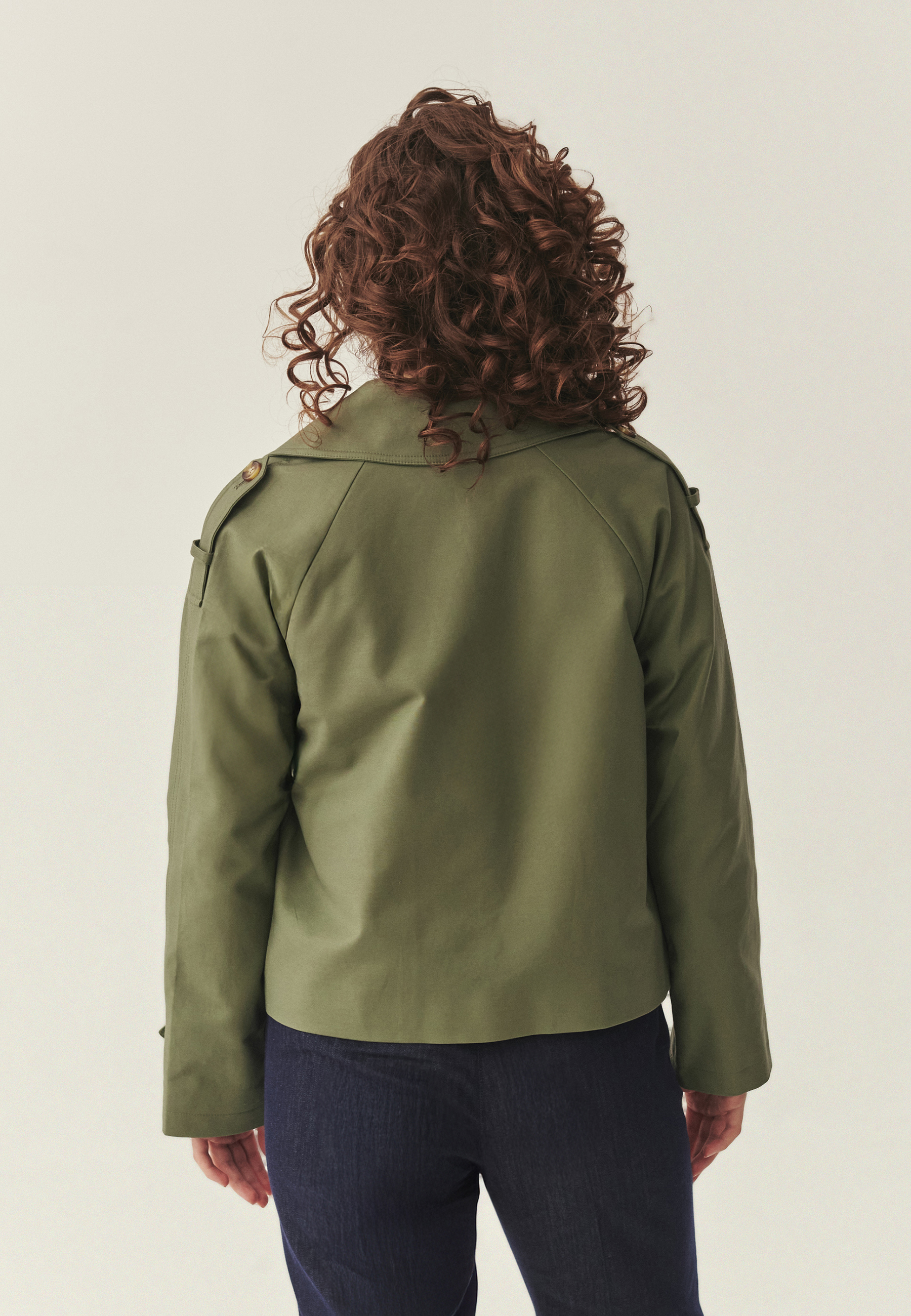 TKANINOWA KURTKA - SERKENI 1 ZIELONY 2