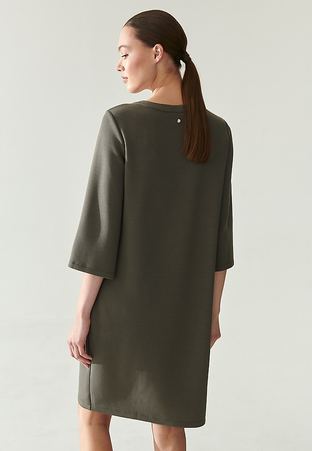 LADIES' SIMPLE DRESS ROSALIA LADIES' SIMPLE DRESS ROSALIA KHAKI 2