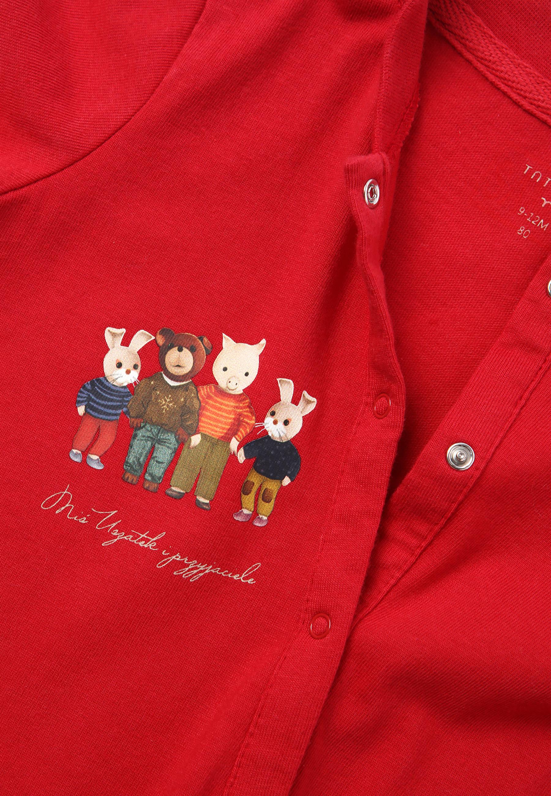 KOMBINEZON DZIEWCZĘCY NATASZA KIDS CZERWONY 2