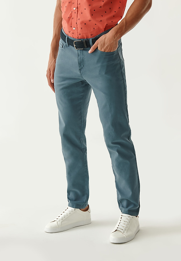 SPODNIE MĘSKIE CORGIE 1 SPODNIE MĘSKIE CORGIE 1 NIEBIESKI 3