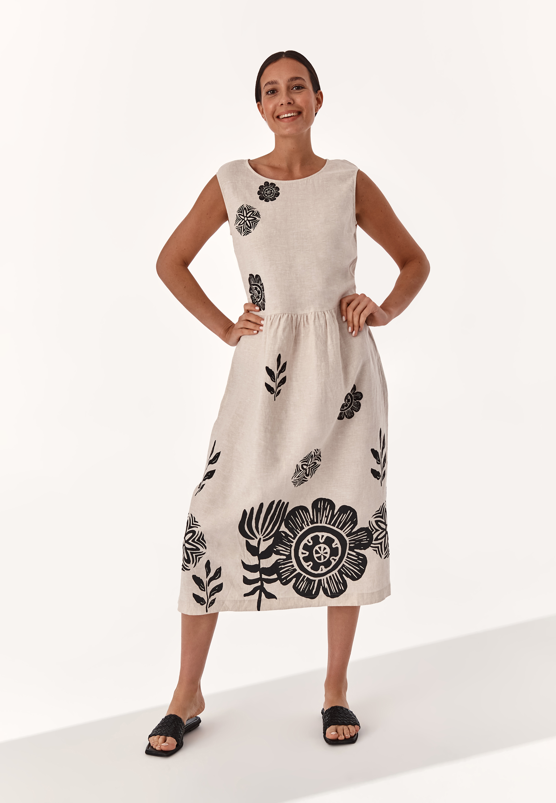 SUKIENKA MIDI MATYLDA MULTIKOLOR 2