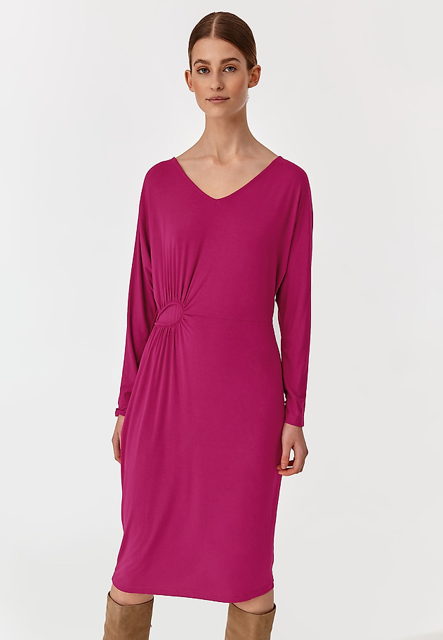 LADIES' WRINKLED DRESS WRINSA LADIES' WRINKLED DRESS WRINSA PINK 3