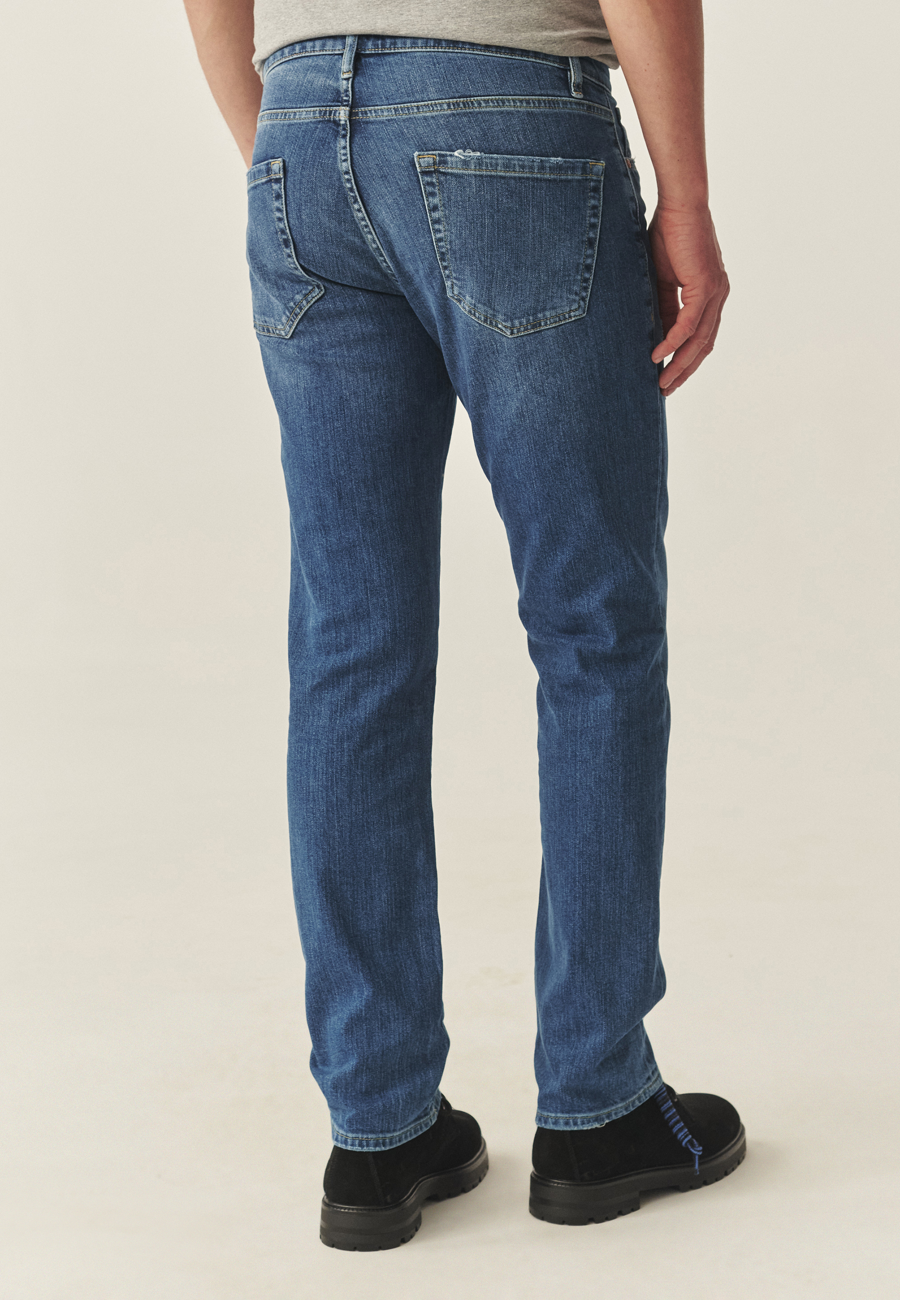 DENIMOVÉ PÁNSKE NOHAVICE – KARMIN 1 MODRÁ 2