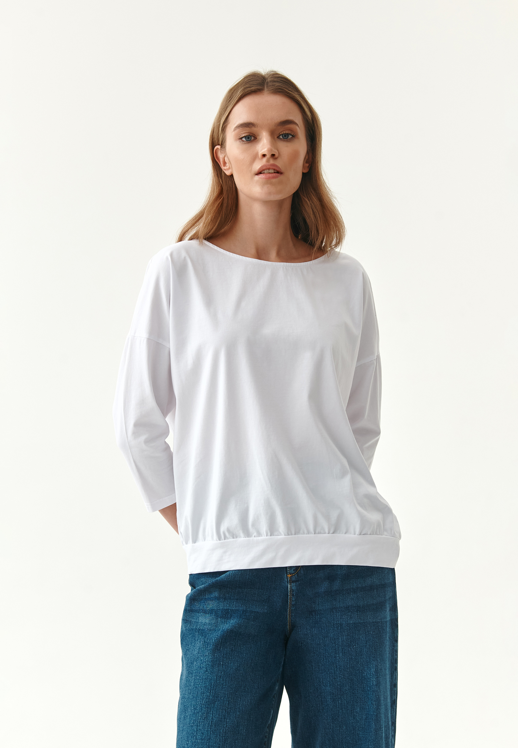 BÍLÁ VOLNÁ DÁMSKÁ HALENKA DOROTEA 1