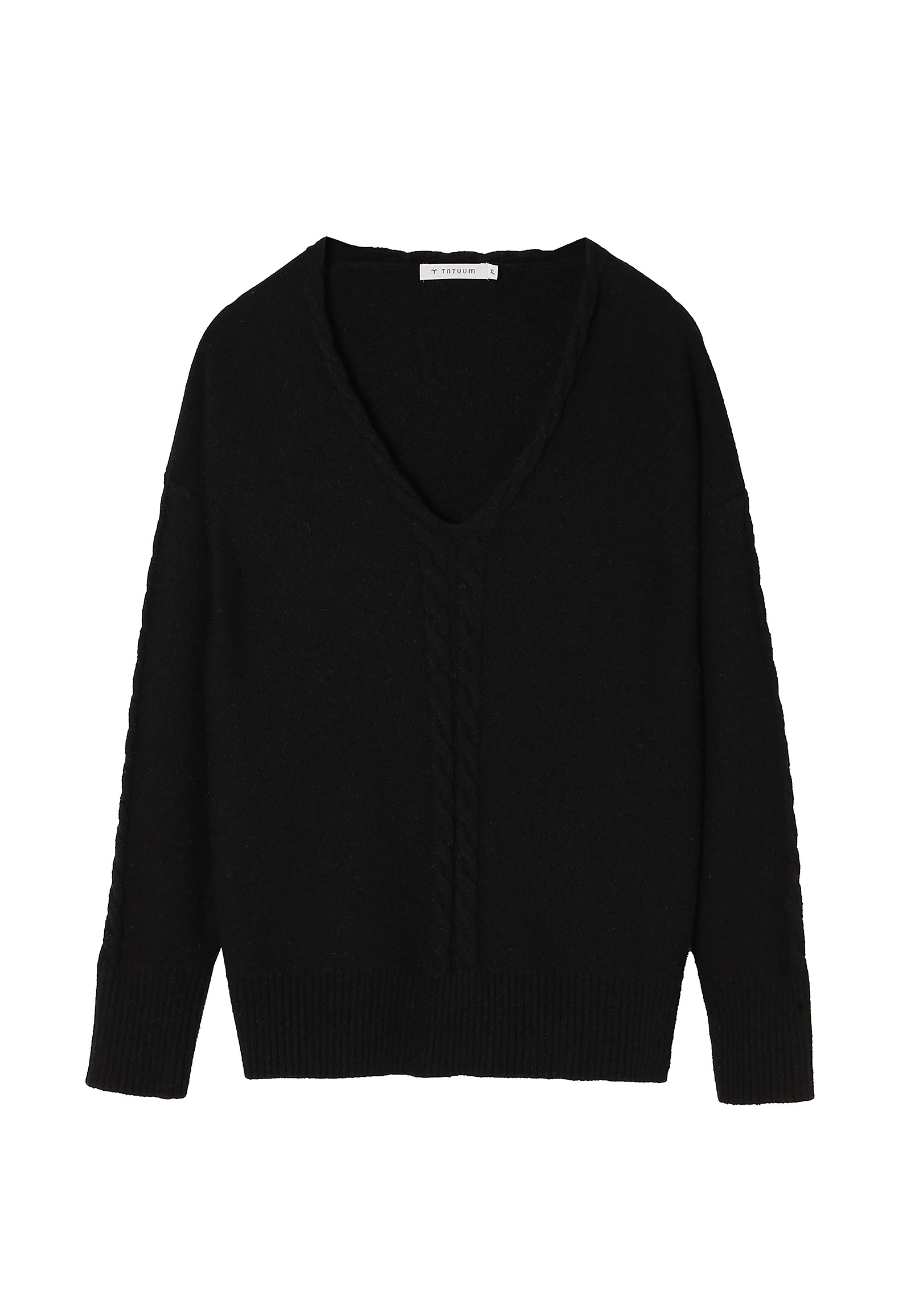 CIENKI SWETER DAMSKI POLI CIENKI SWETER DAMSKI POLI CZARNY 82741