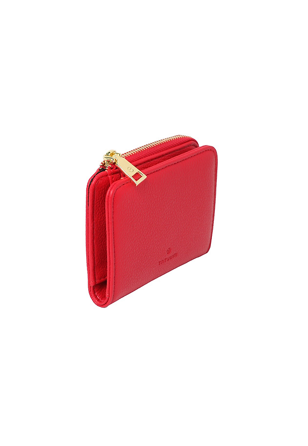 COMPACT LADIES' WALLET- STANKY COMPACT LADIES' WALLET- STANKY CZERWONY 3