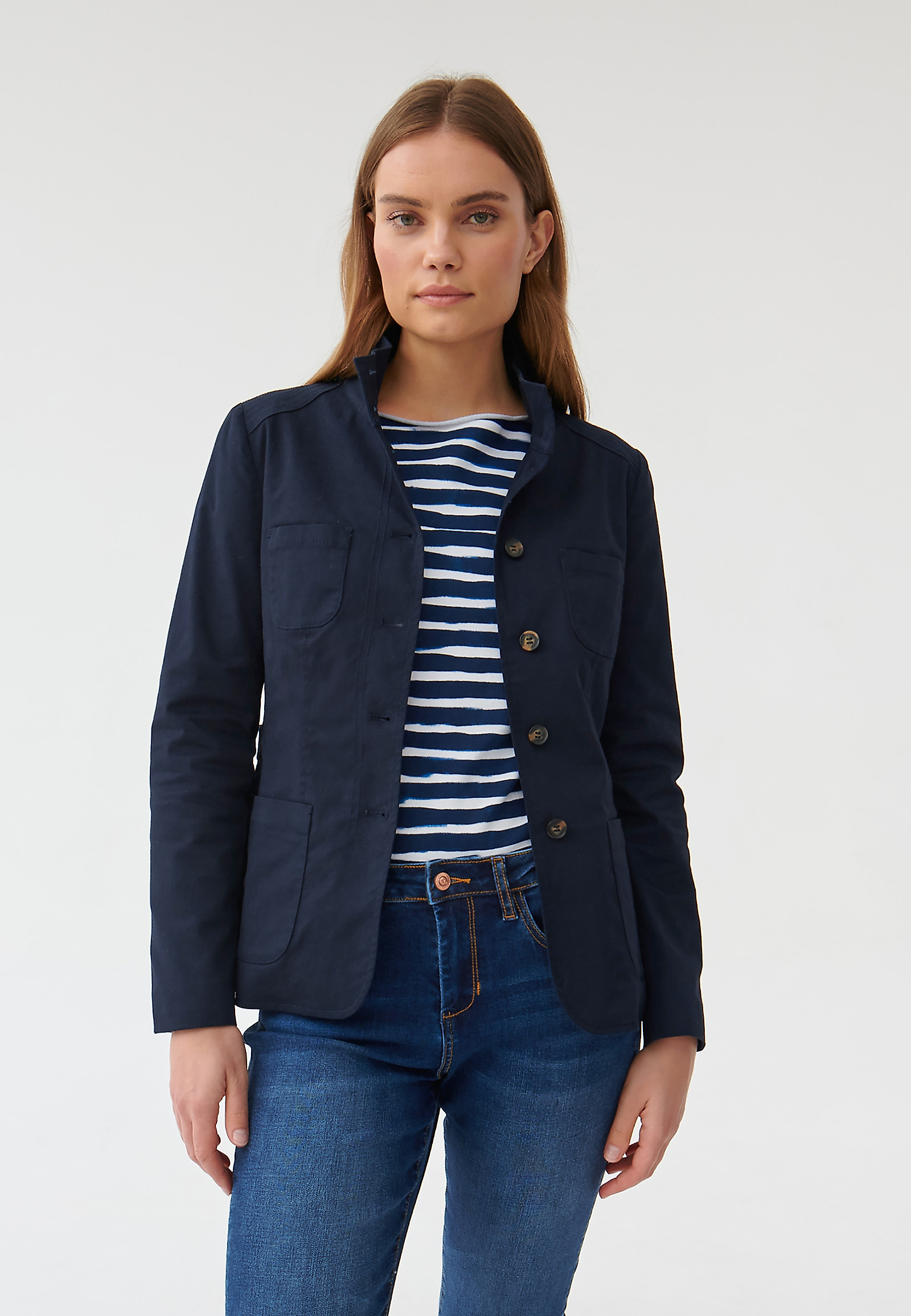 LADIES’ BLAZER WITH POCKETS AMARANTI LADIES’ BLAZER WITH POCKETS AMARANTI NAVY BLUE 89328