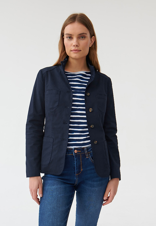LADIES’ BLAZER WITH POCKETS AMARANTI LADIES’ BLAZER WITH POCKETS AMARANTI GRANATOWY 1
