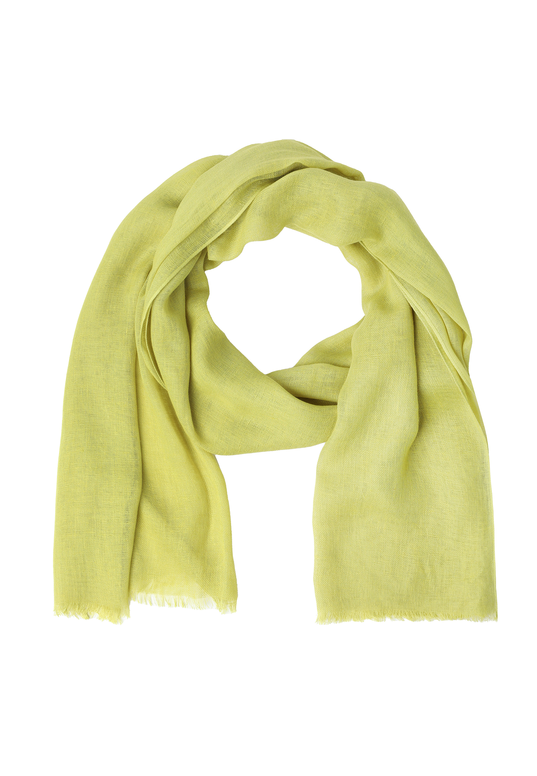 TKANINOWA CHUSTA Z LNEM - KAIRO ZIELONY 2