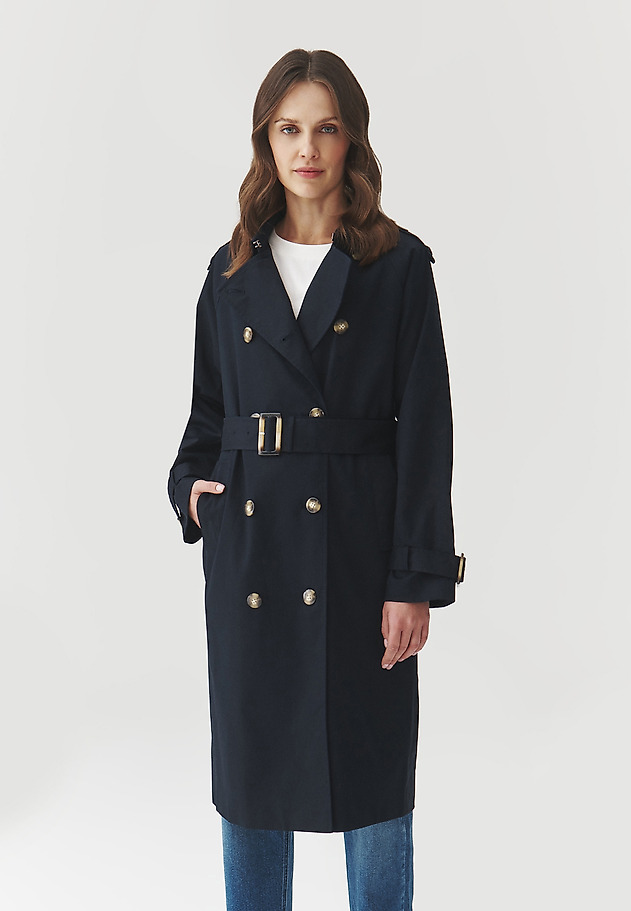 CLASSIC TRENCH — BATIA CLASSIC TRENCH — BATIA GRANATOWY 1