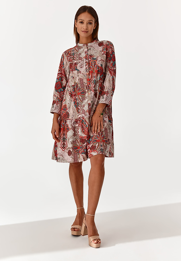 LADIES' LOOSE DRESS LANOLA LADIES' LOOSE DRESS LANOLA MULTICOLOR 4