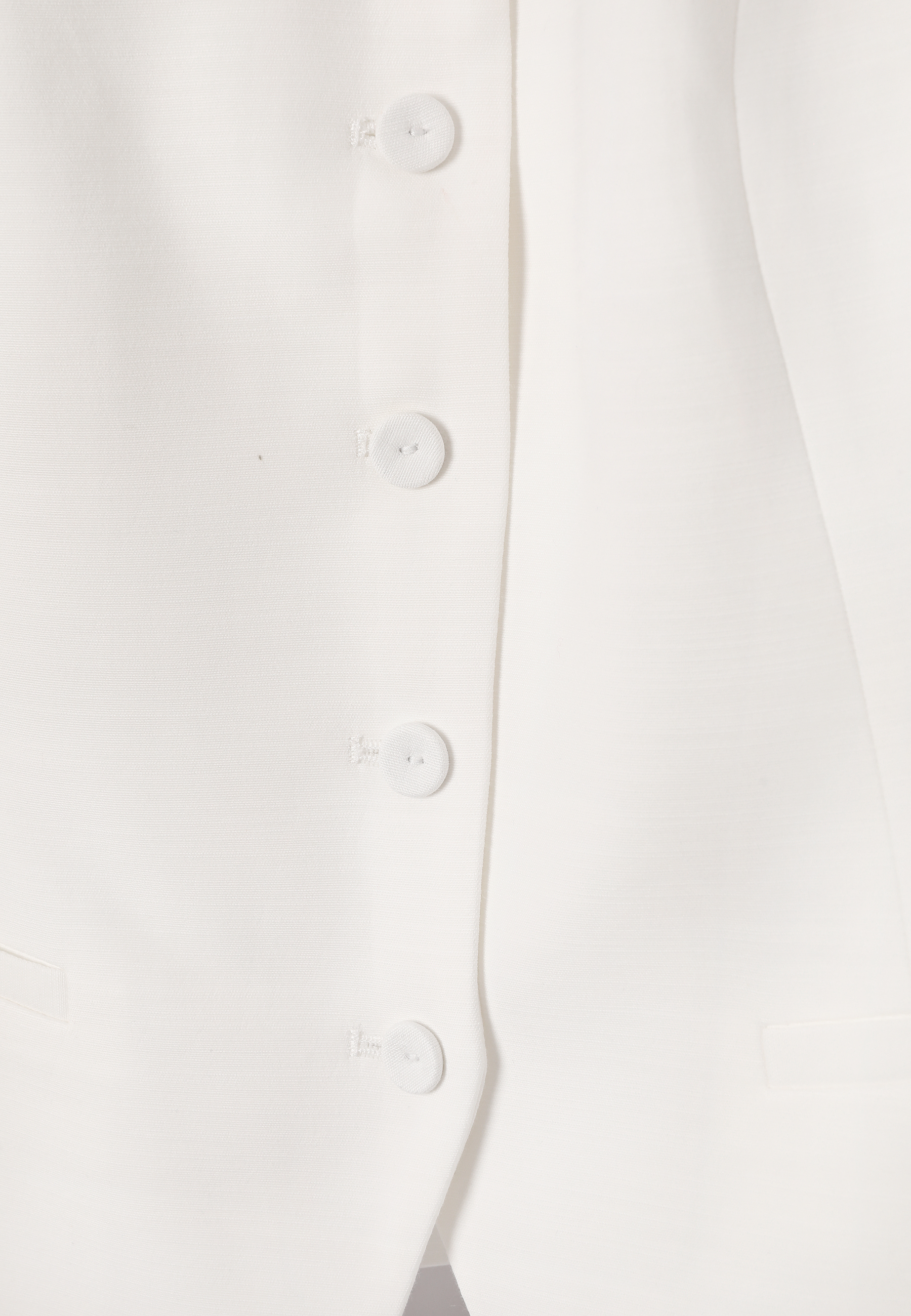 TKANINOWA KAMIZELKA DAMSKA - LANARE BIAŁY 2