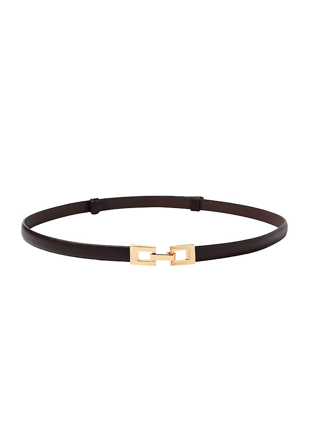 LADIES' LEATHER BELT — ELIF LADIES' LEATHER BELT — ELIF BRĄZOWY 1