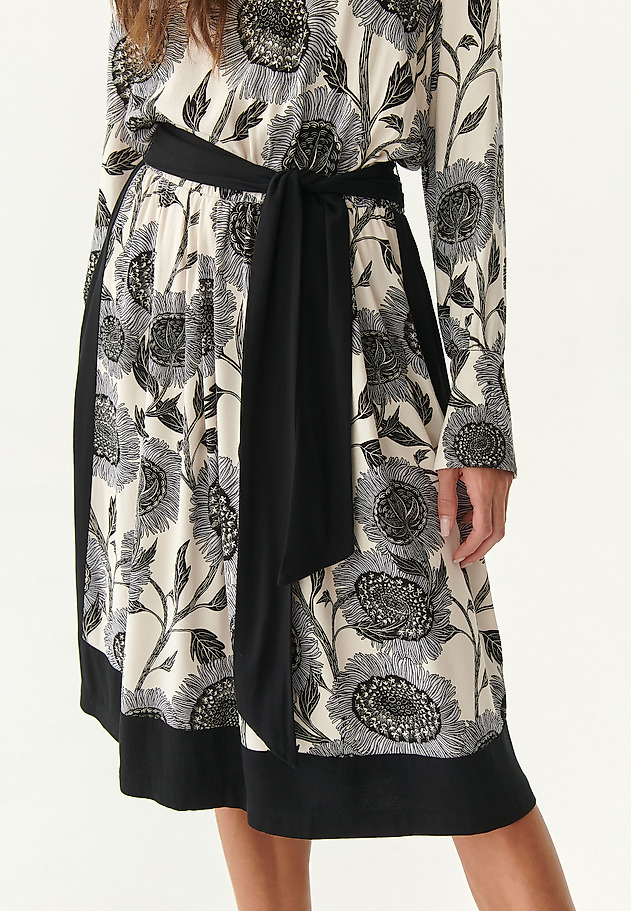 DRESS WITH A STAND-UP COLLAR SOLIKIA DRESS WITH A STAND-UP COLLAR SOLIKIA MULTIKOLOR 5