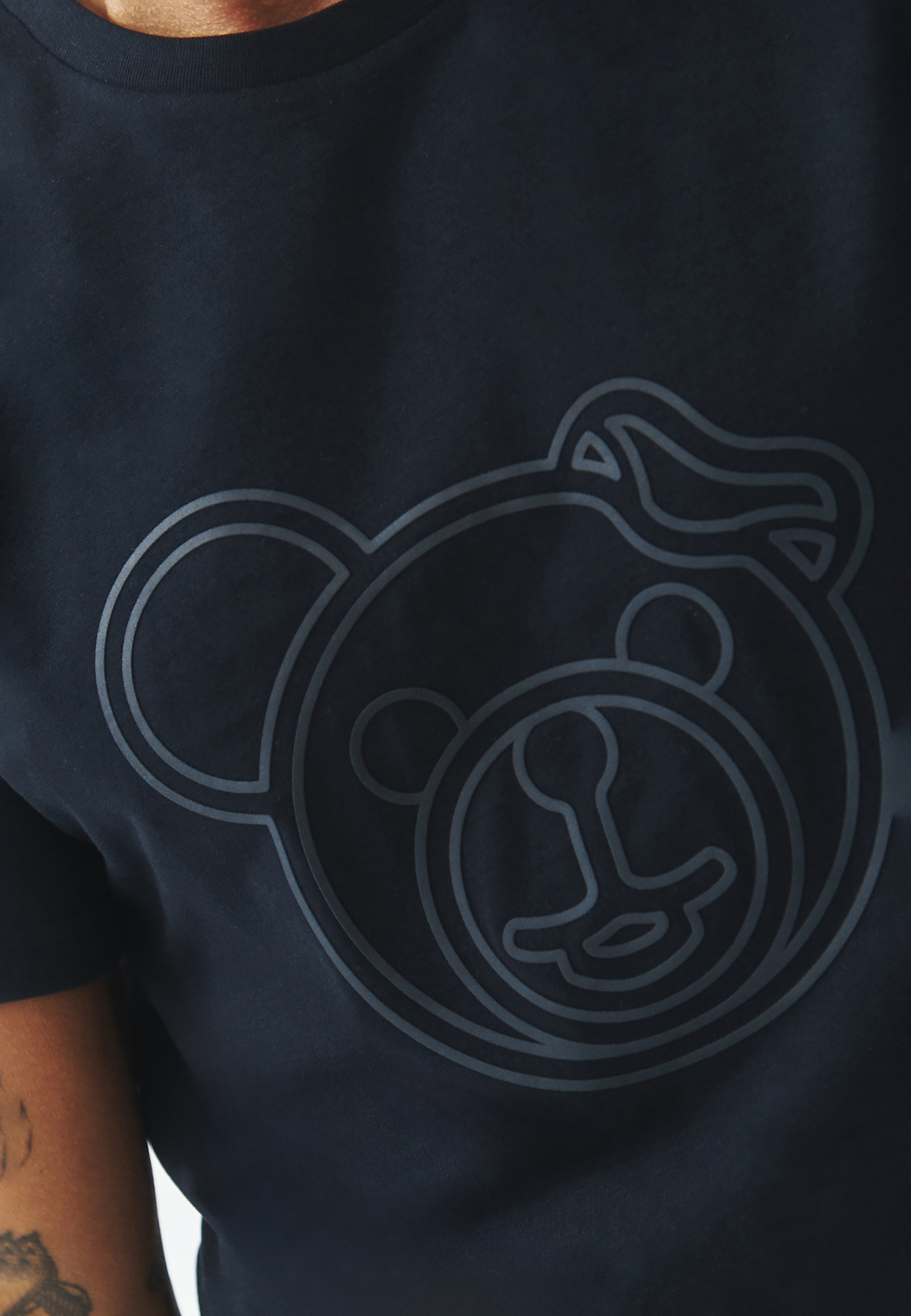 TRICOU BĂRBĂTESC, DIN BUMBAC, CU IMPRIMEU — CHRIS