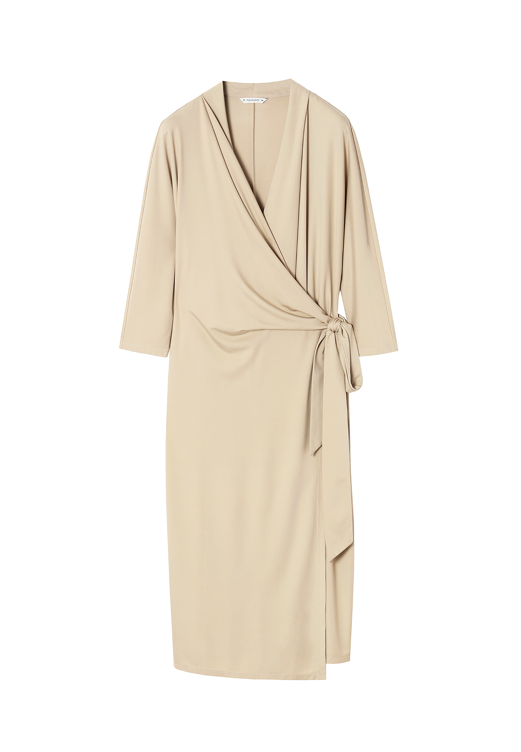 LADIES' DRESS WITH TIE MIROKO