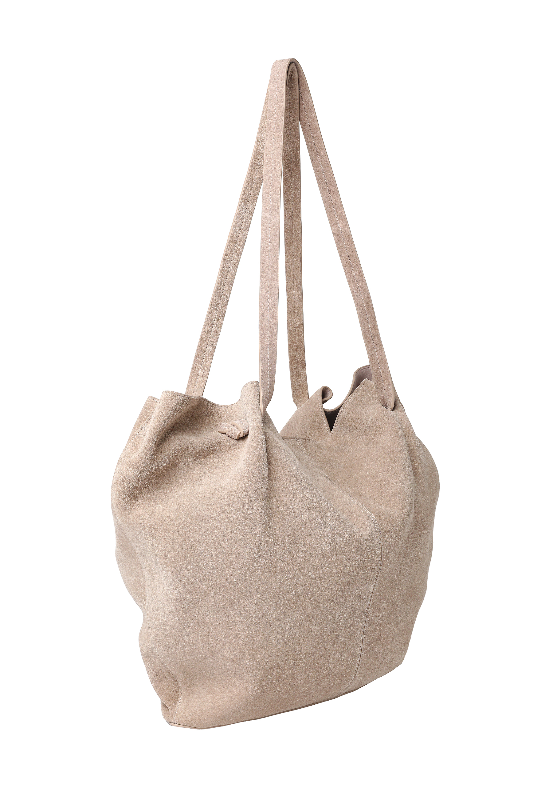 SEMIŠOVÁ TAŠKA S KOZMETICKOU TAŠTIČKOU - ORIA BÉŽOVÁ 2