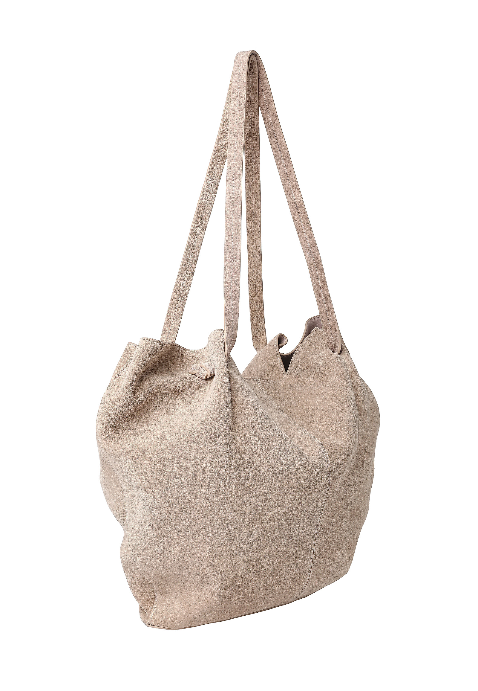 SEMIŠOVÁ TAŠKA S KOZMETICKOU TAŠTIČKOU - ORIA SEMIŠOVÁ TAŠKA S KOZMETICKOU TAŠTIČKOU - ORIA BÉŽOVÁ 118605