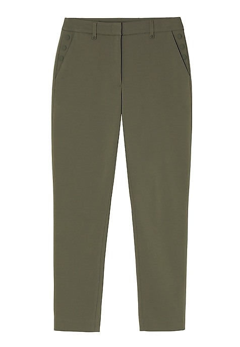 ELEGANTNE ŽENSKE HLAČE FILIMI KAKI 2